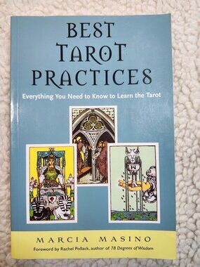 Marcia Masino Best Tarot Practices Paperback 2009 WeiserBooks ISBN 9781578634323